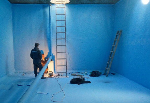 شركة عزل خزانات مضمونة