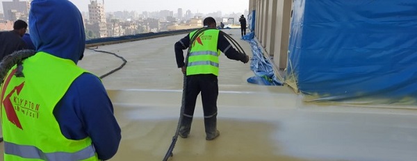 عزل فوم للأسطح الخرسانية